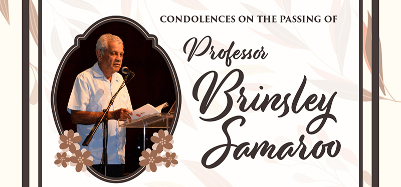 The University of Trinidad and Tobago - Main Website - Condolences ...