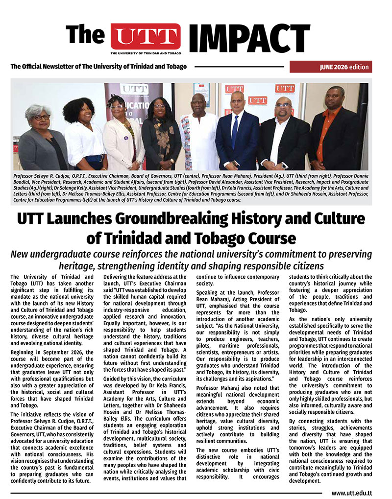 UTT Impact June 2026